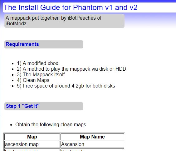 Phantom Mappack - A Halo 2 Mod
