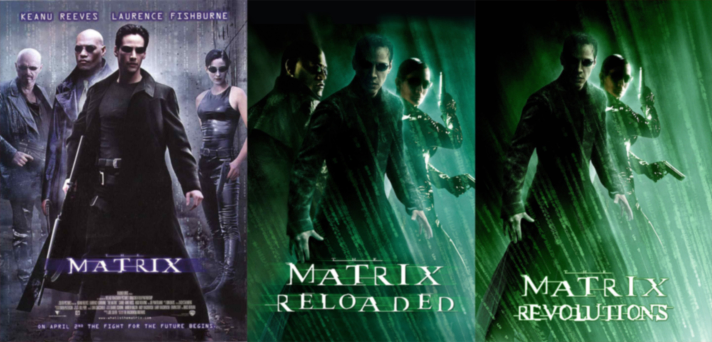 The Matrix Trilogy (1999 - 2003) (REMASTERED Blu-Ray + Original Audios ...