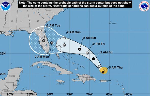 Hurricane Dorian and Tampa Florida