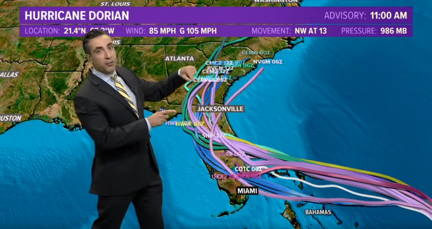 Hurricane Dorian and Tampa Florida