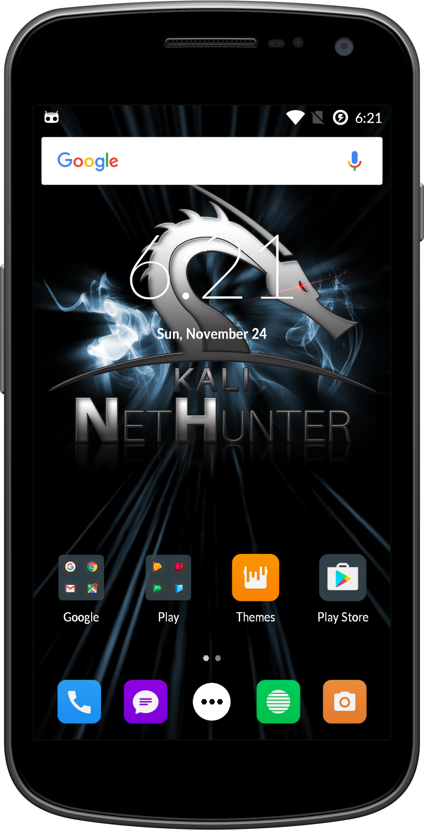 android nexus 5 con kali linux nethunter