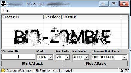 DDoS Revisited (Bio-Zombie)