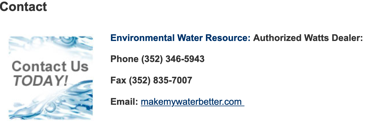 Environmental Water Resource