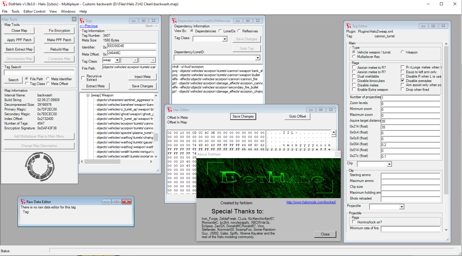 Halo 2: Map Editors