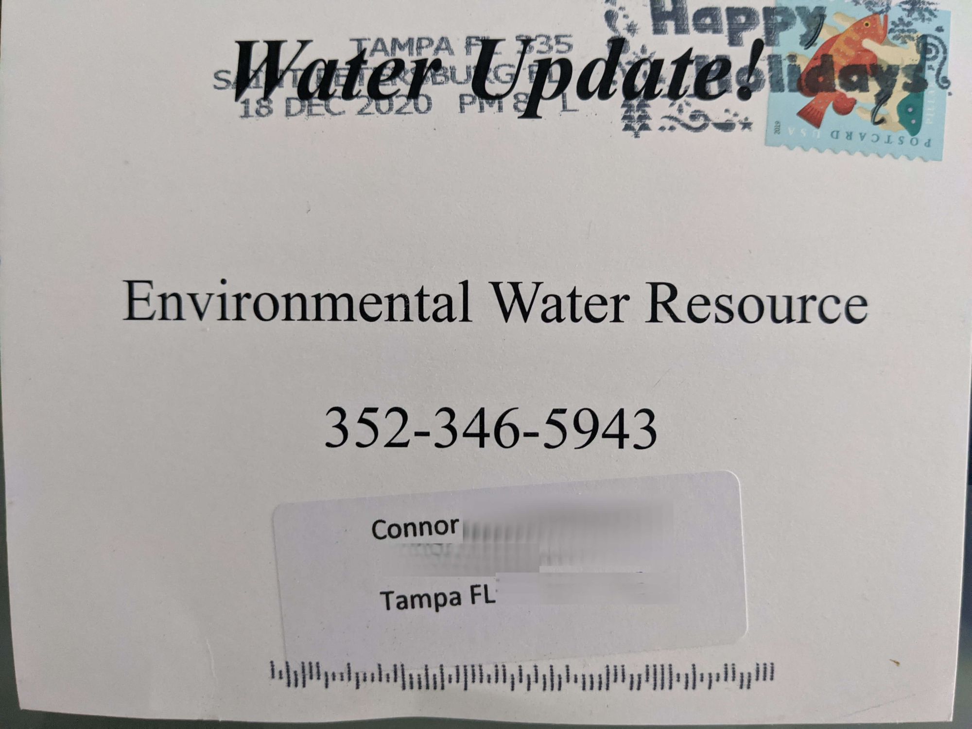 Environmental Water Resource