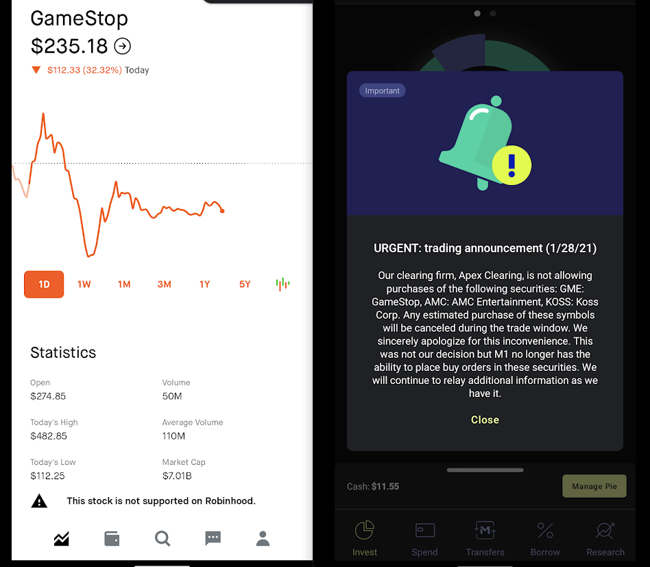 GameStop, Robinhood & 2021