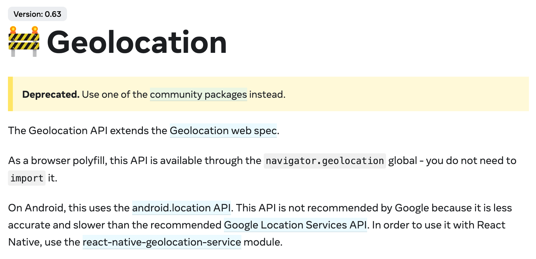 React Native Packages Woes