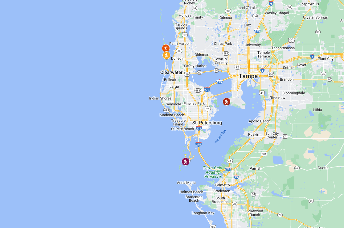 The Tampa Gulf Parks