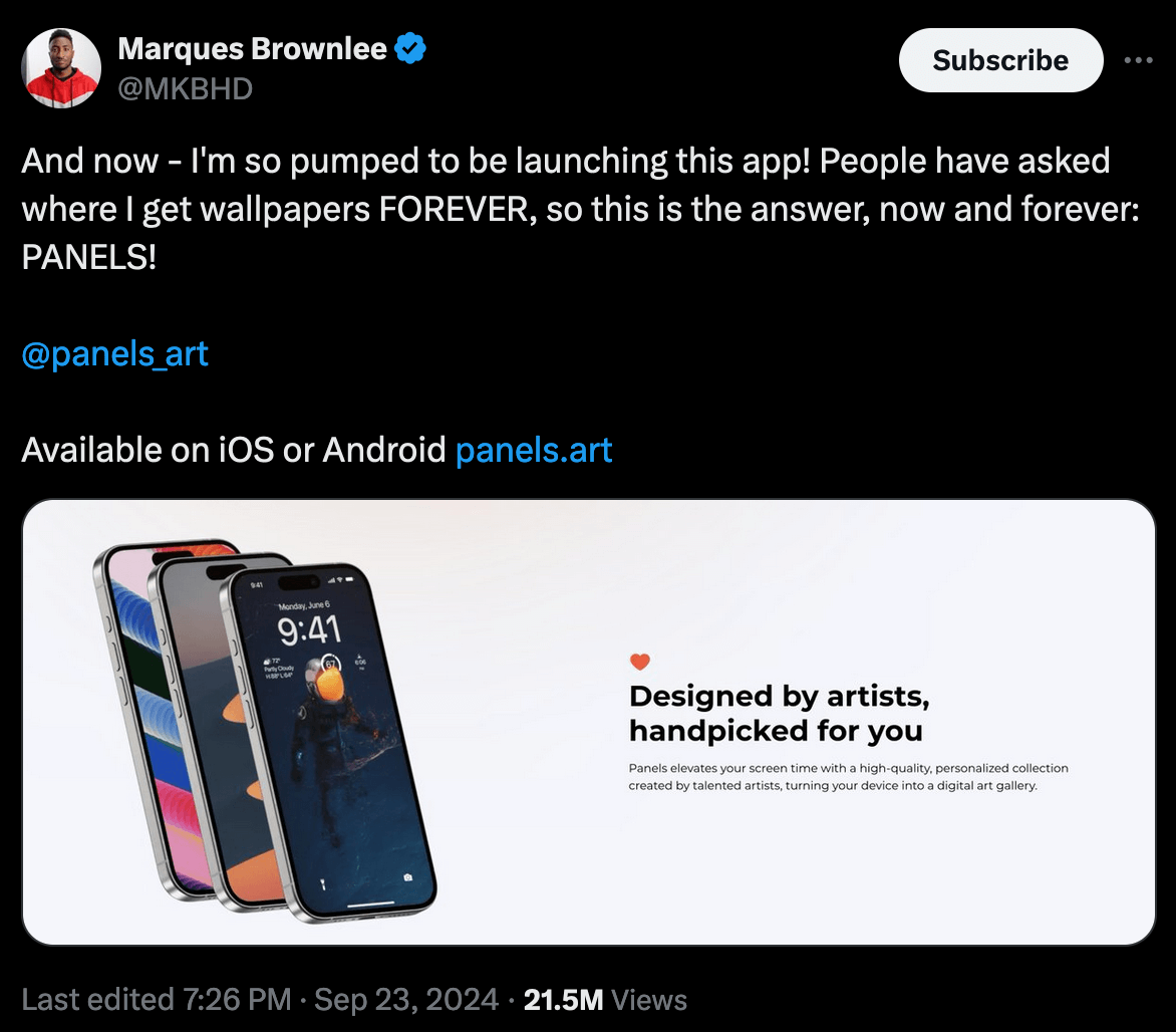 MKBHD & Wallpapers.