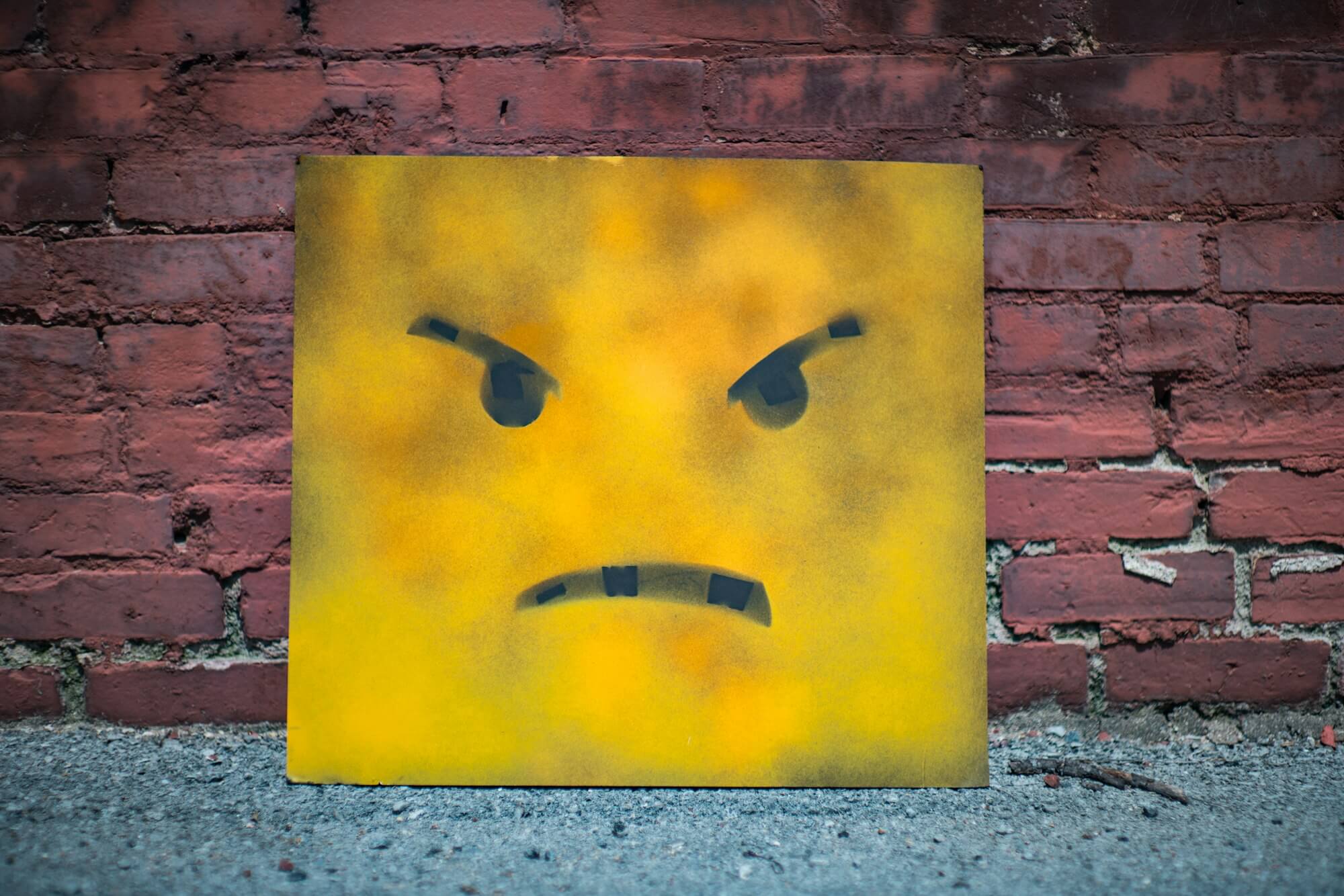 The anger of a few.